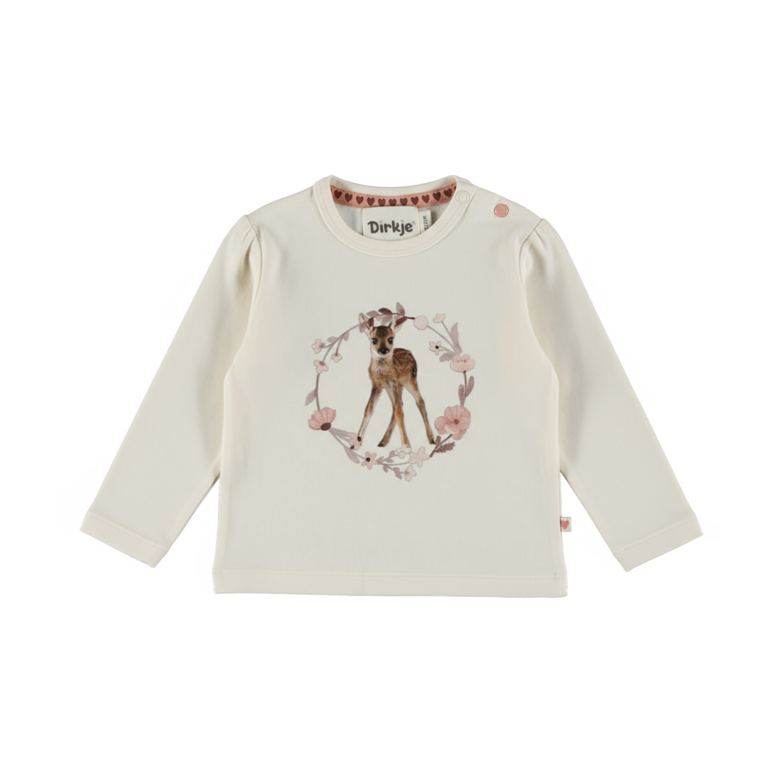 Longsleeve Antique White Deer