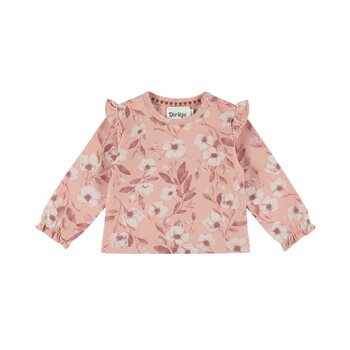 Longsleeve Misty Rose Flowers