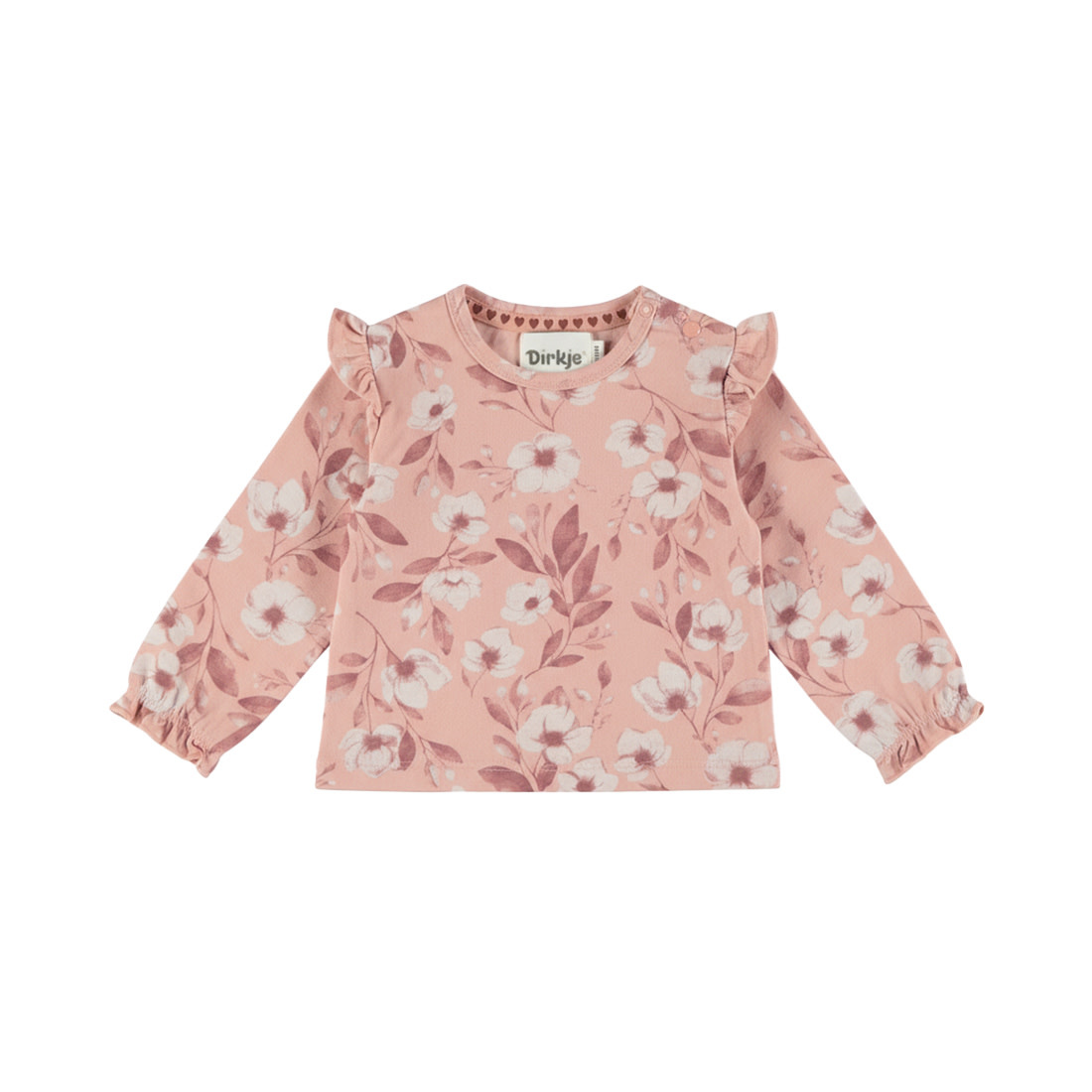 Longsleeve Misty Rose Flowers