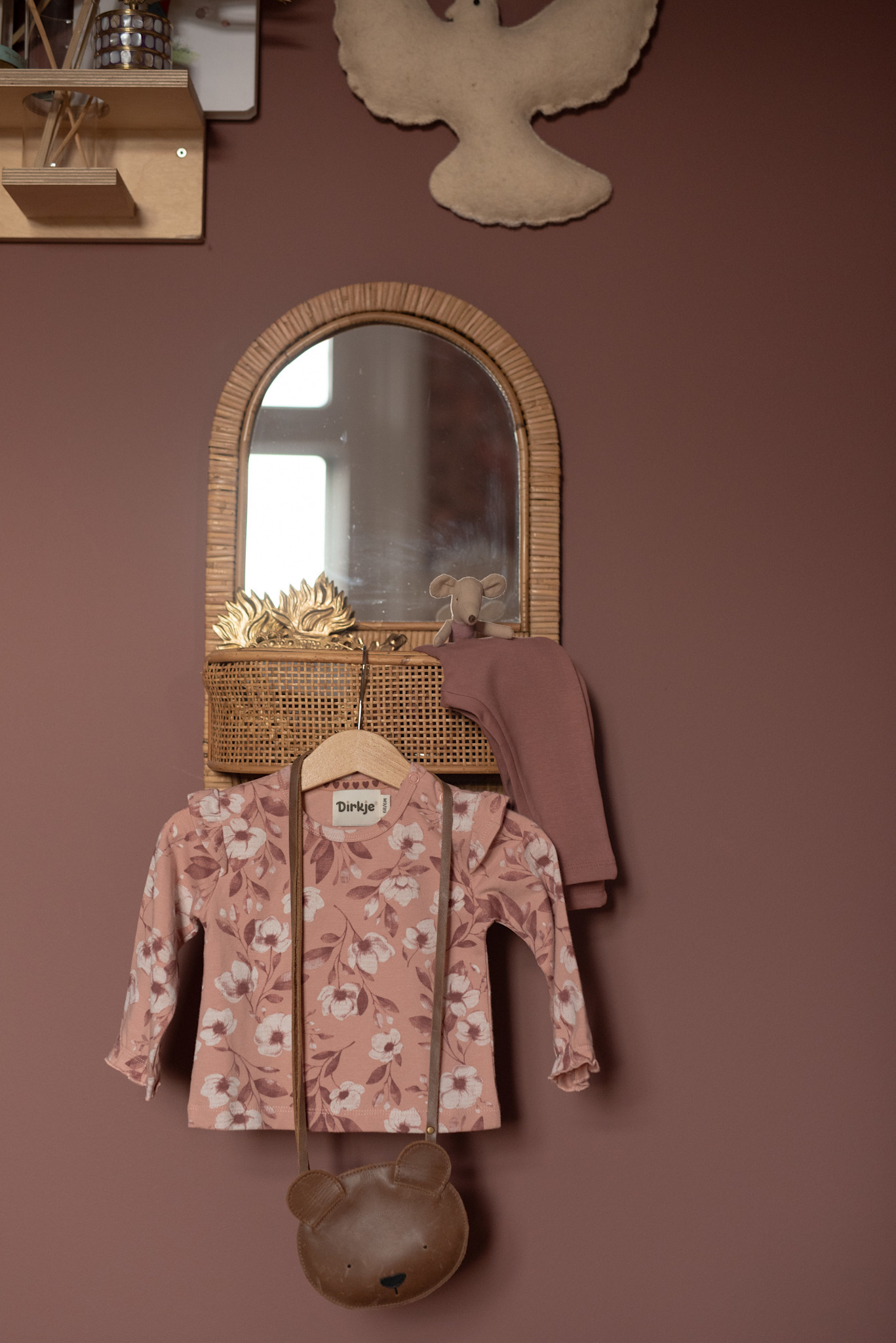 Longsleeve Misty Rose Flowers