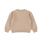Sweater Light Taupe Flowers