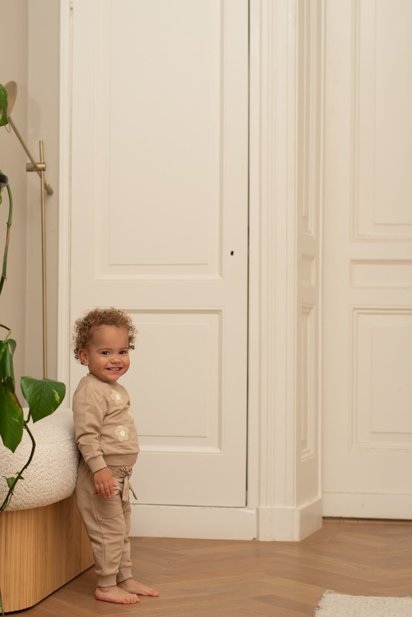 Light Taupe Jogging Trousers