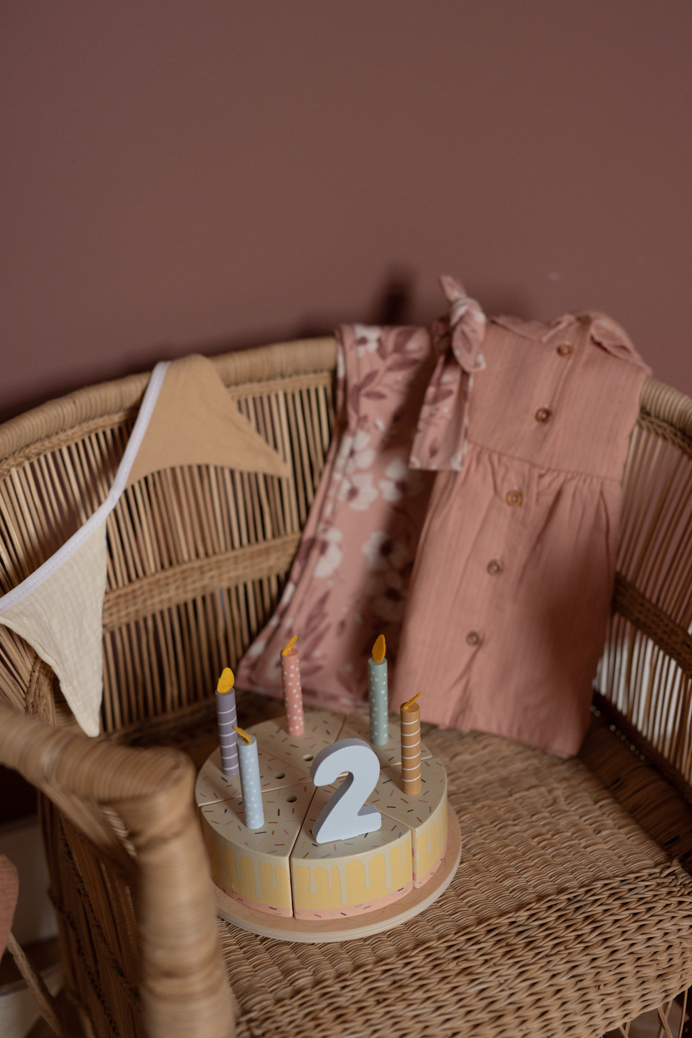 Dress Misty Rose Ruffle