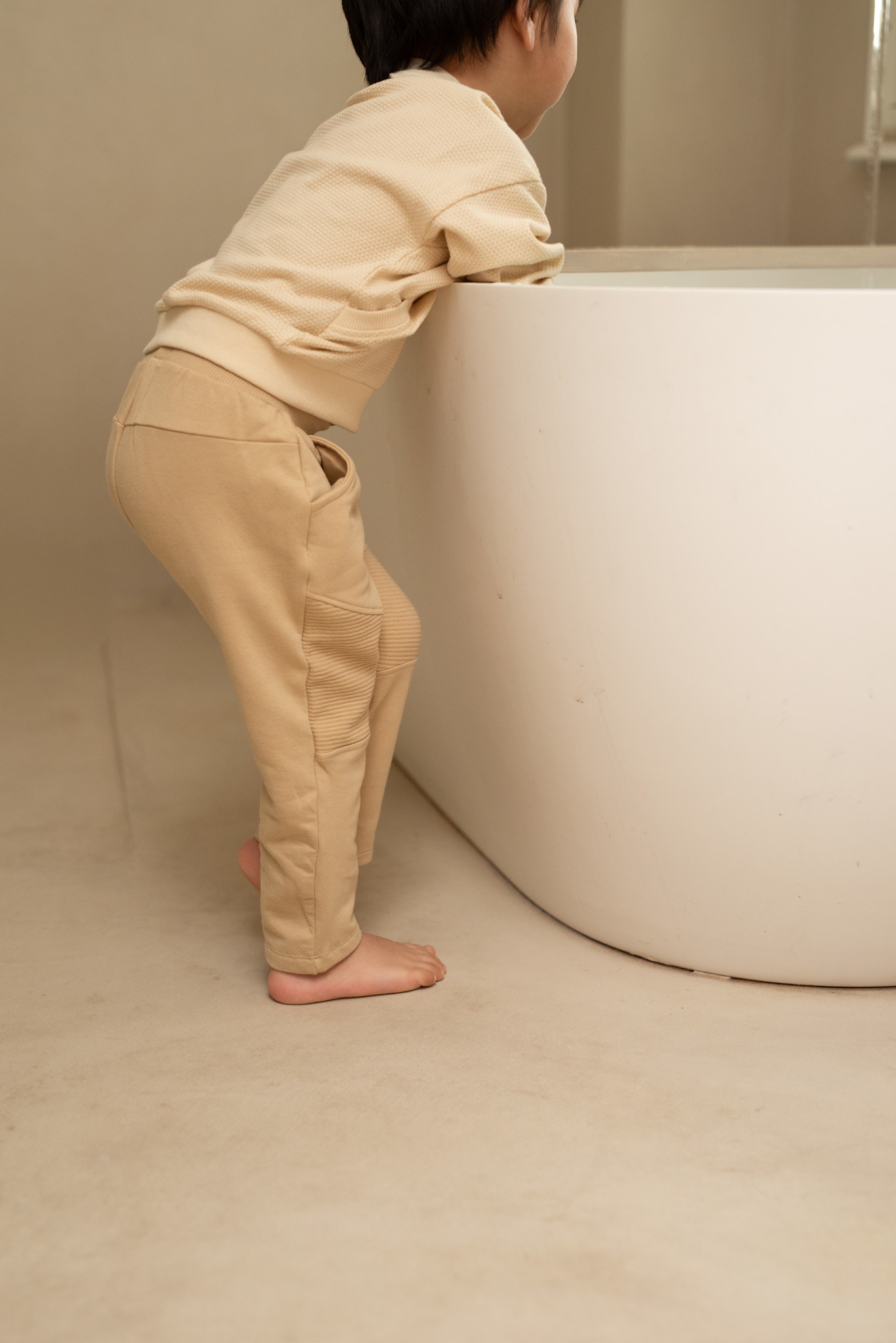 Jogging Trousers Loose Fit Irish Cream