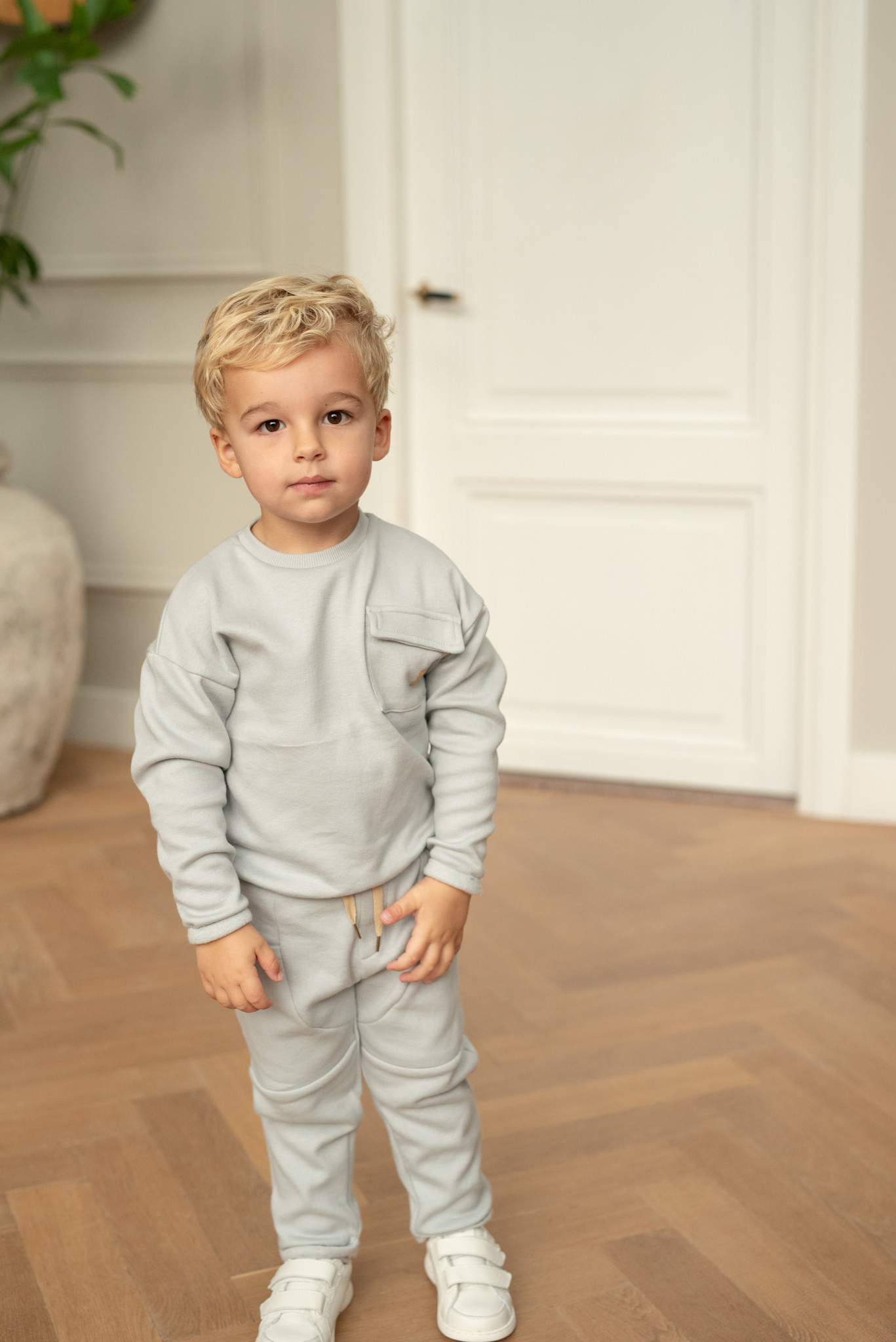 Jogging Trousers Loose Fit Harbour Mist
