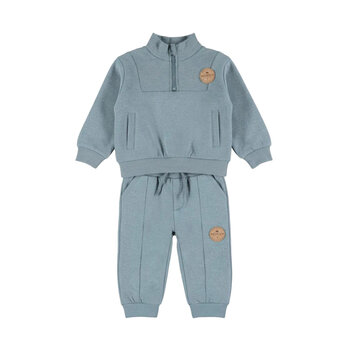 2 pc set  Sweater + Jogging Trousers Ocean Mist