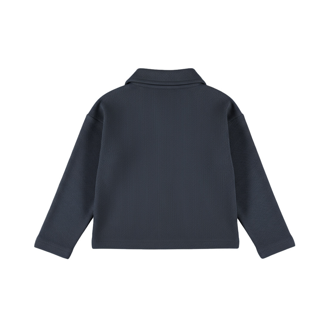 Polo Longsleeve Blueberry