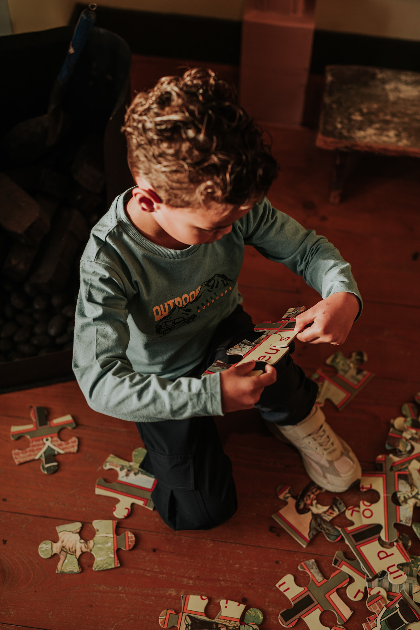 Longsleeve Dusty Turquoise