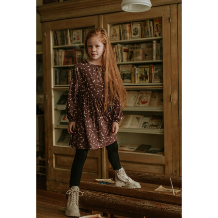 Dress Eggplant Print