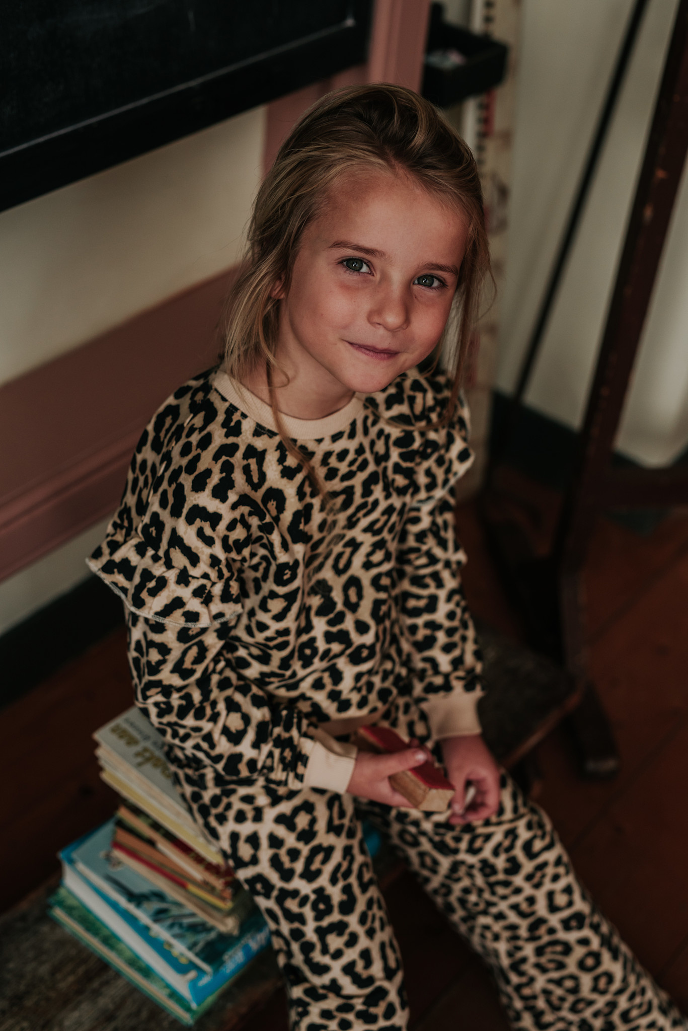 Sweater Tapioca Leopard Print