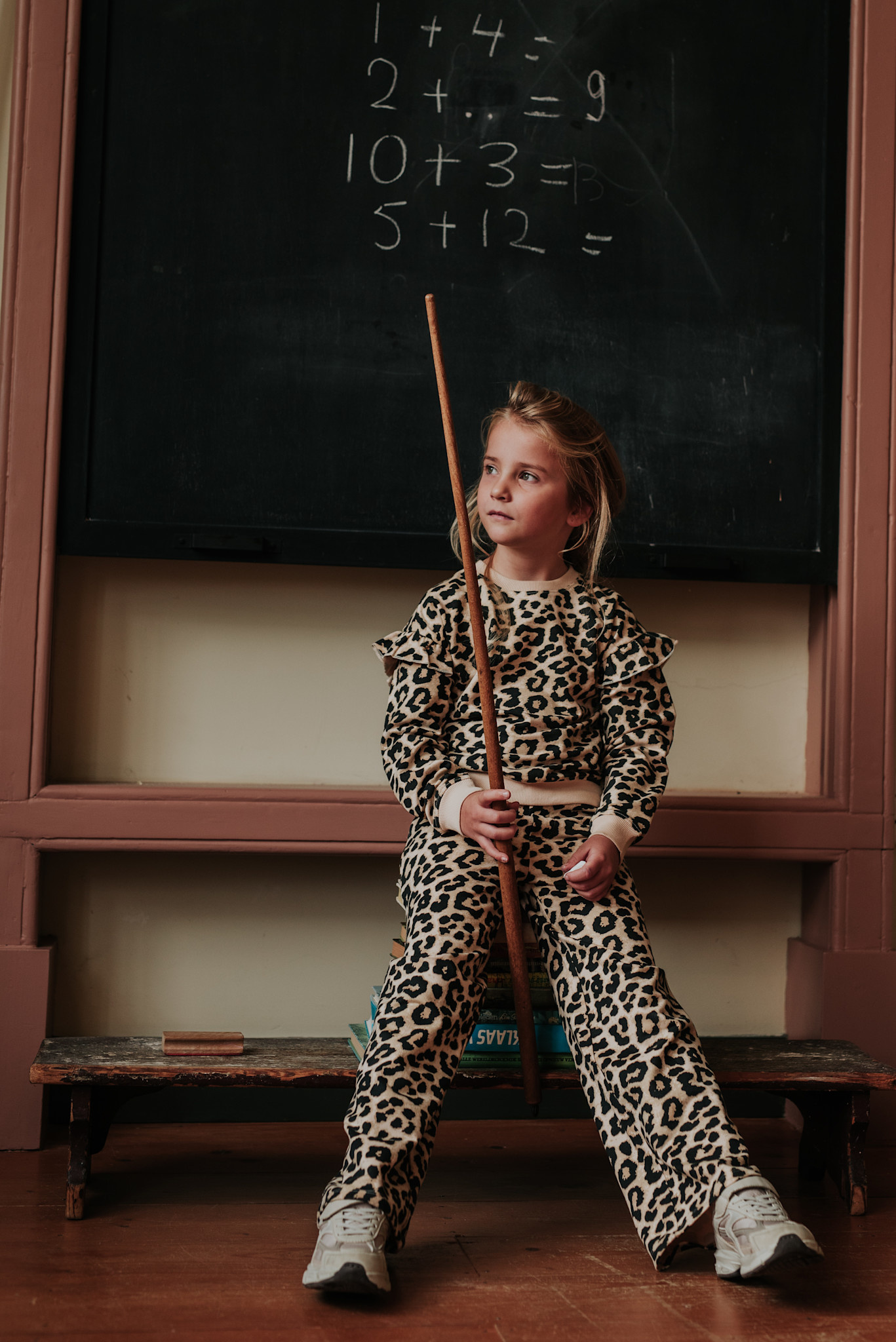 Sweater Tapioca Leopard Print
