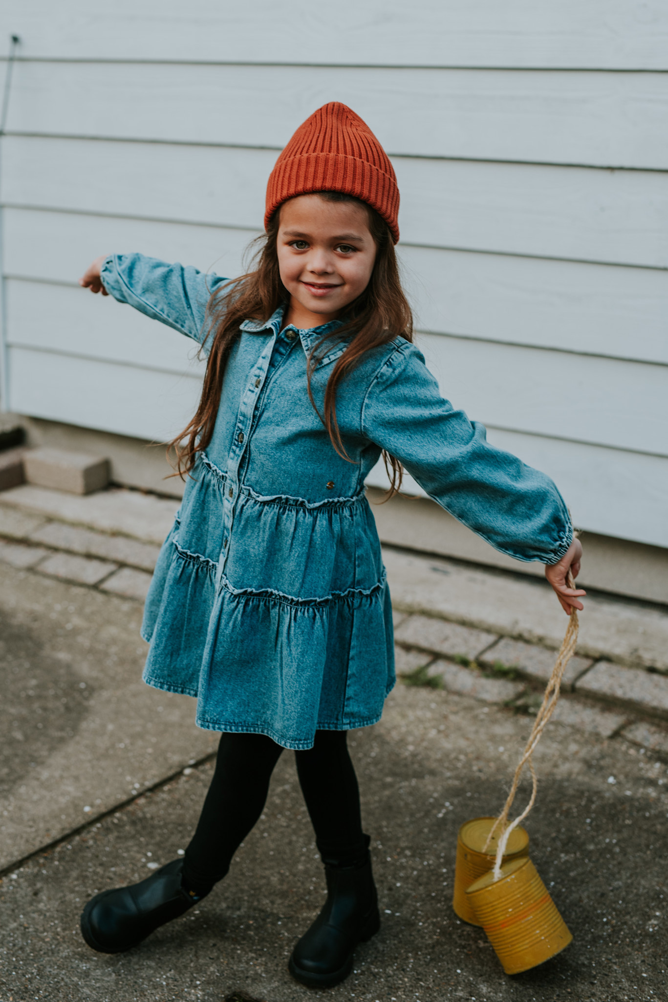 Denim Light Blue Dress