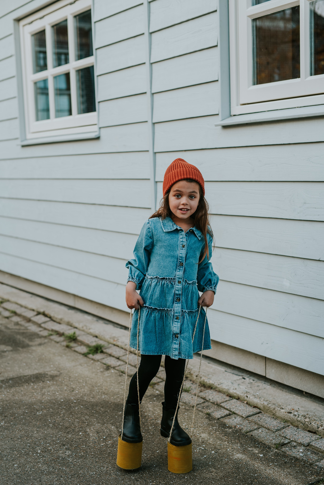 Denim Light Blue Dress