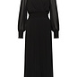 CRAluna Puff Sleeve Dress Pitch Black