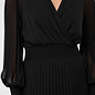 CRAluna Puff Sleeve Dress Pitch Black