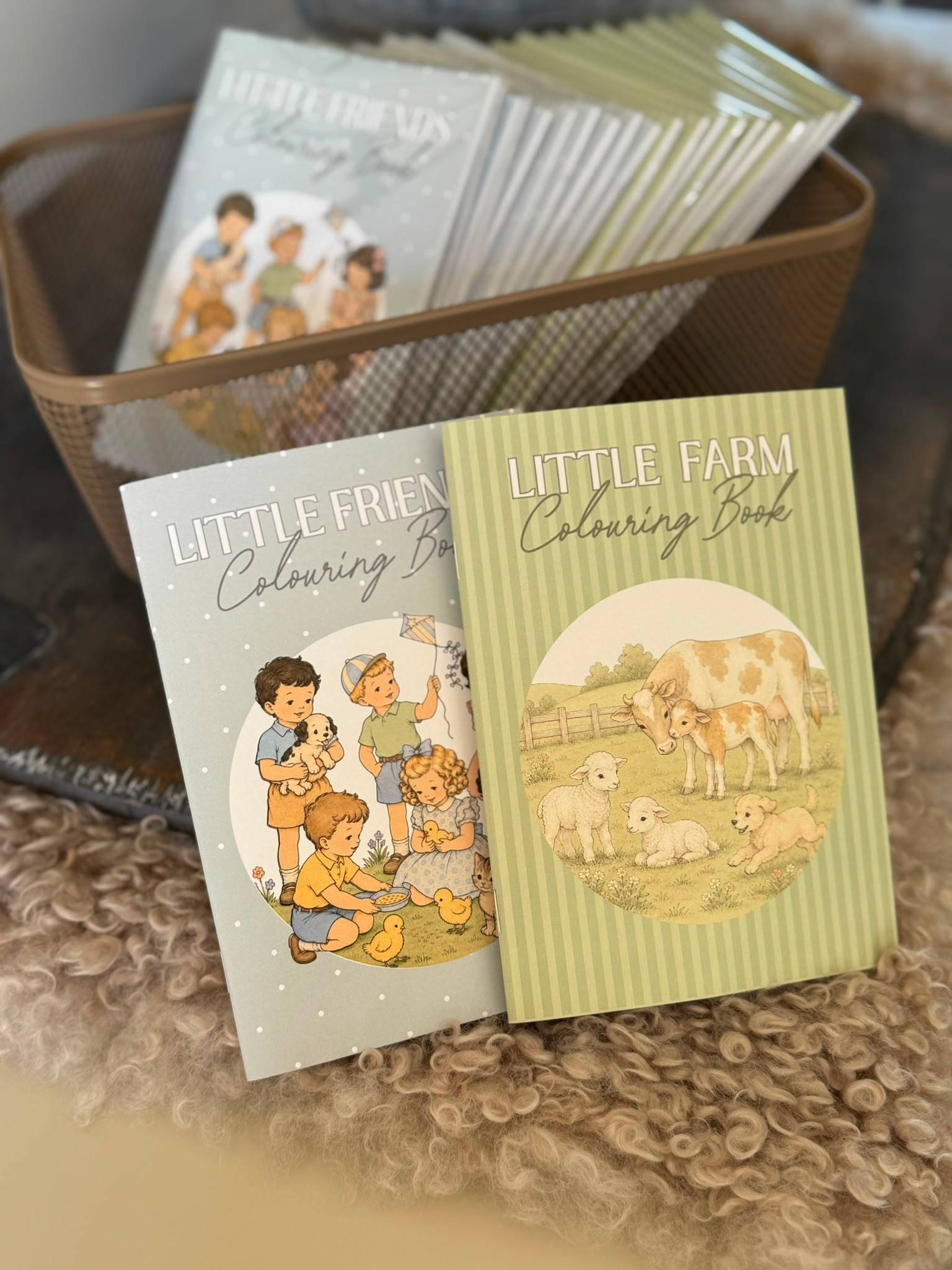 Little Friends Colouring Book