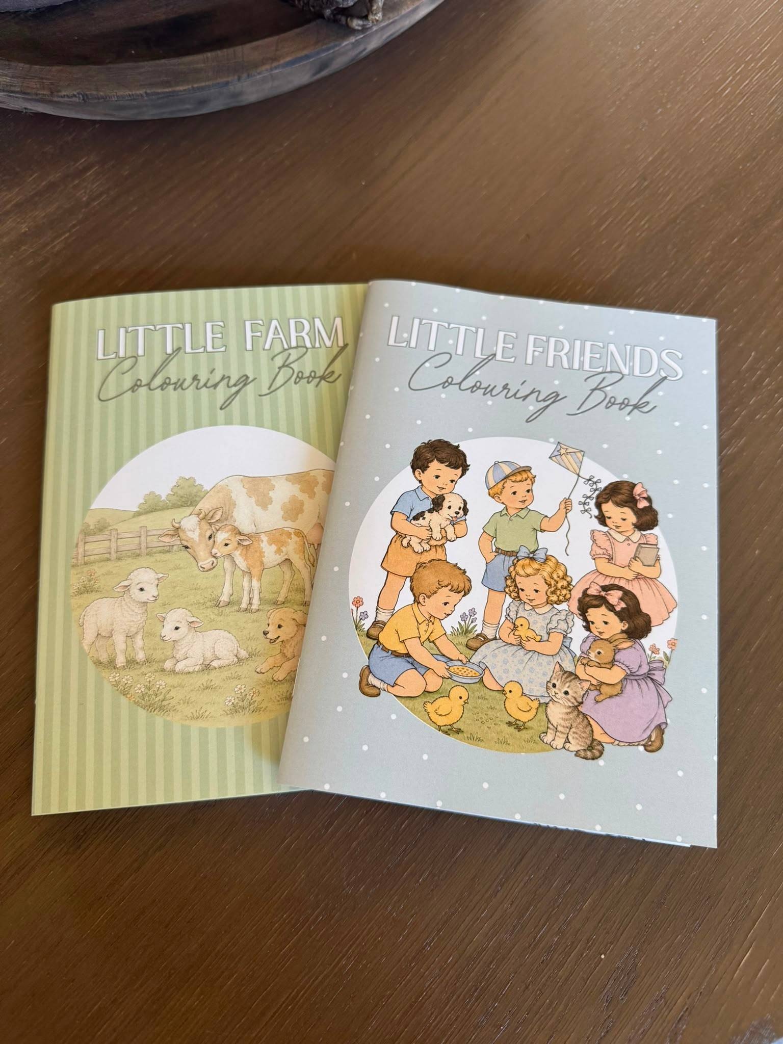Little Friends Colouring Book