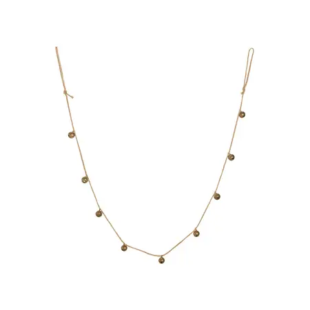 GARLAND JINGLE BELL NAT 1x67