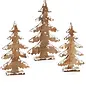 DECOR TREE WOOD WH/NAT 14.5''