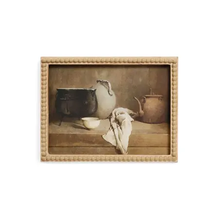 WALL ART CANVAS PRINT SET VASES MULTI