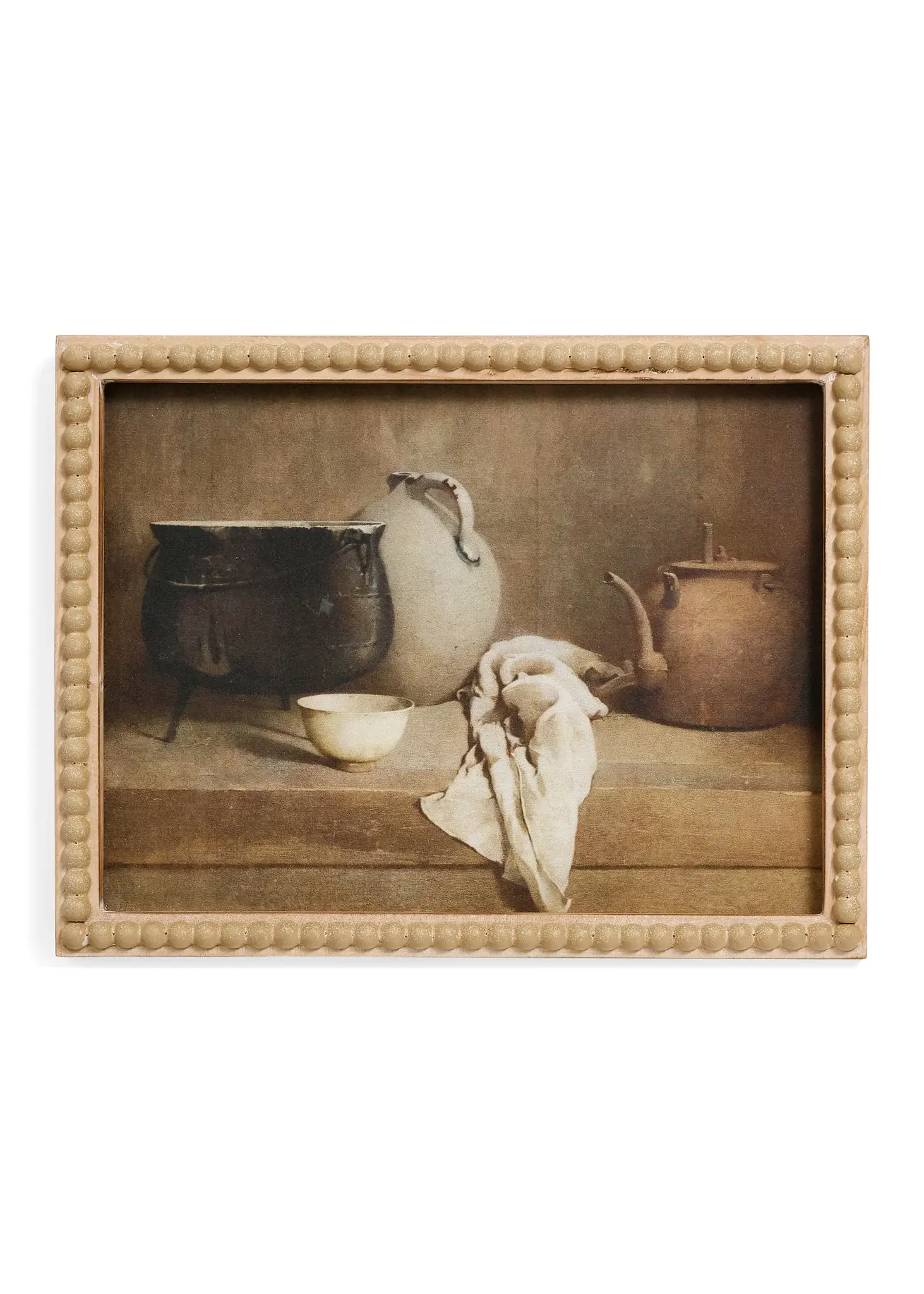 WALL ART CANVAS PRINT SET VASES MULTI