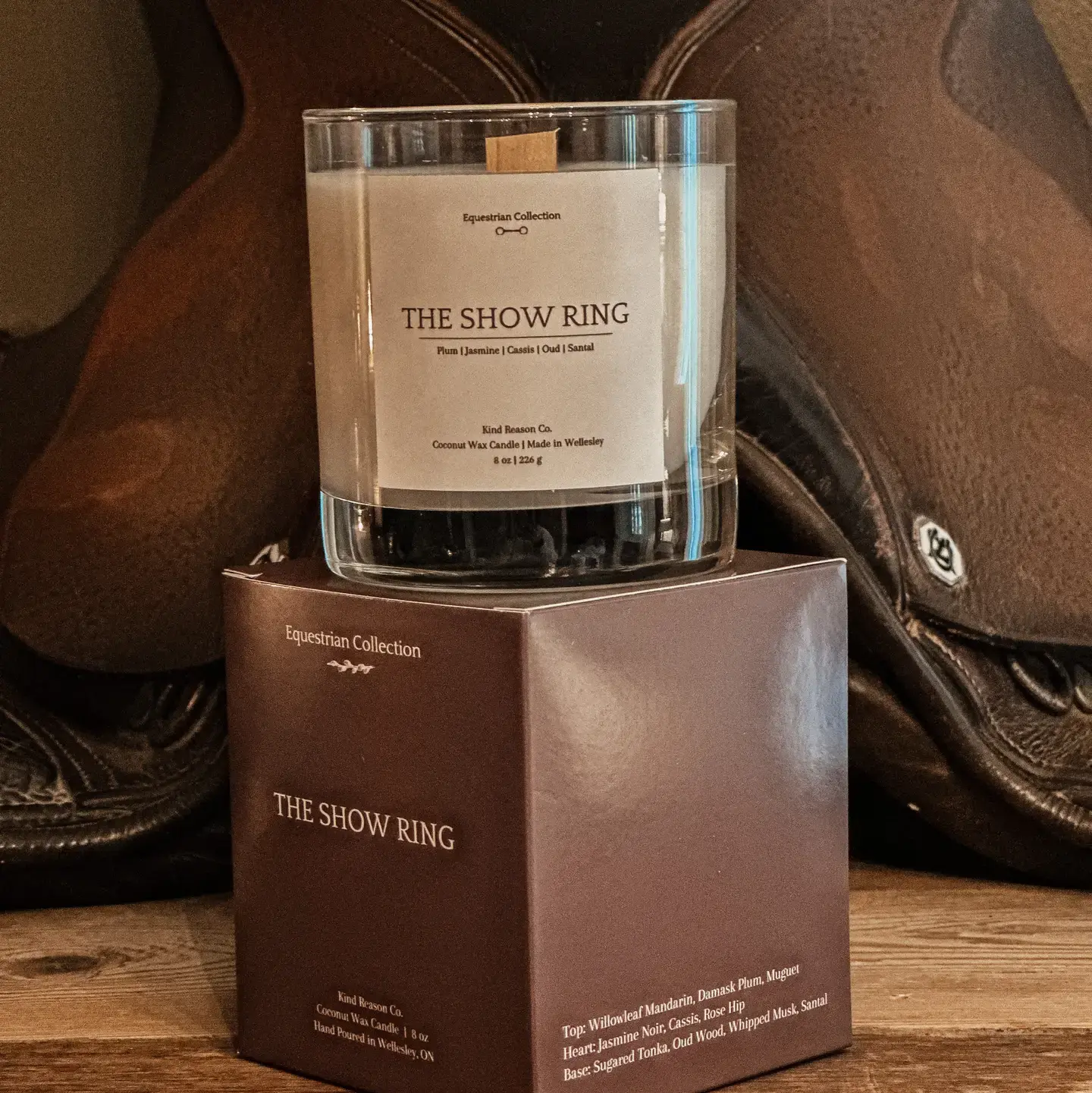 Equestrian Candle The Show Ring