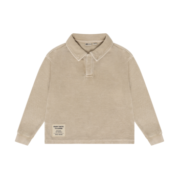 T-SHIRT LONGSLEEVE COLLAR Ginger Root