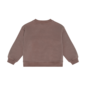 OVERSIZED SWEATER PRINT BROWN