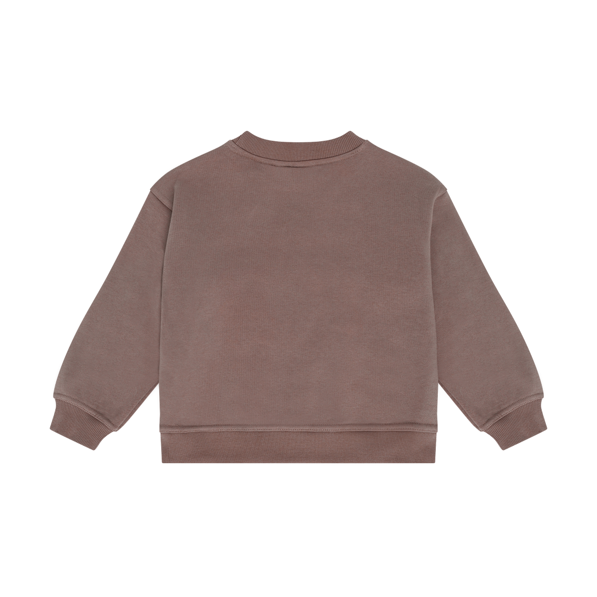 OVERSIZED SWEATER PRINT BROWN