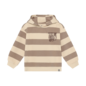 OVERSIZED HOODIE BACKPRINT TAUPE