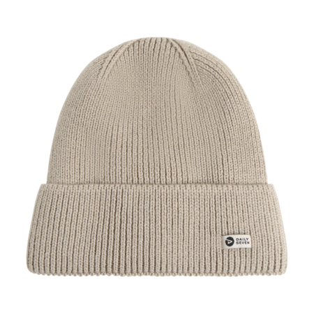 BEANIE W. LINING (TAUPE/PINK)
