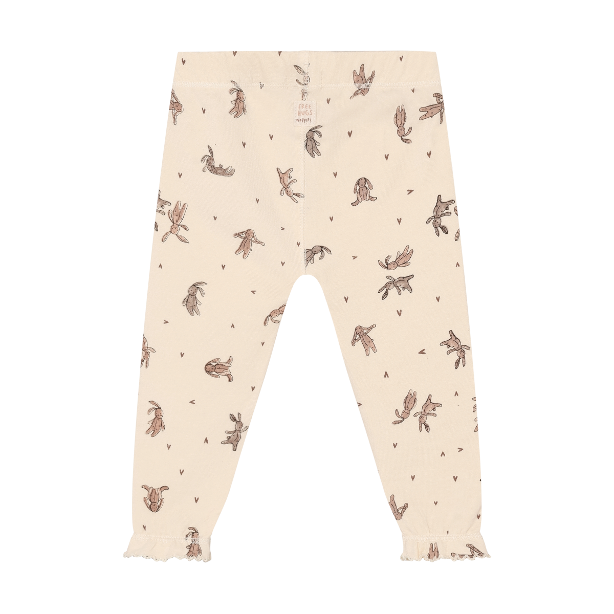 PANTS AOP BUTTERCREAM