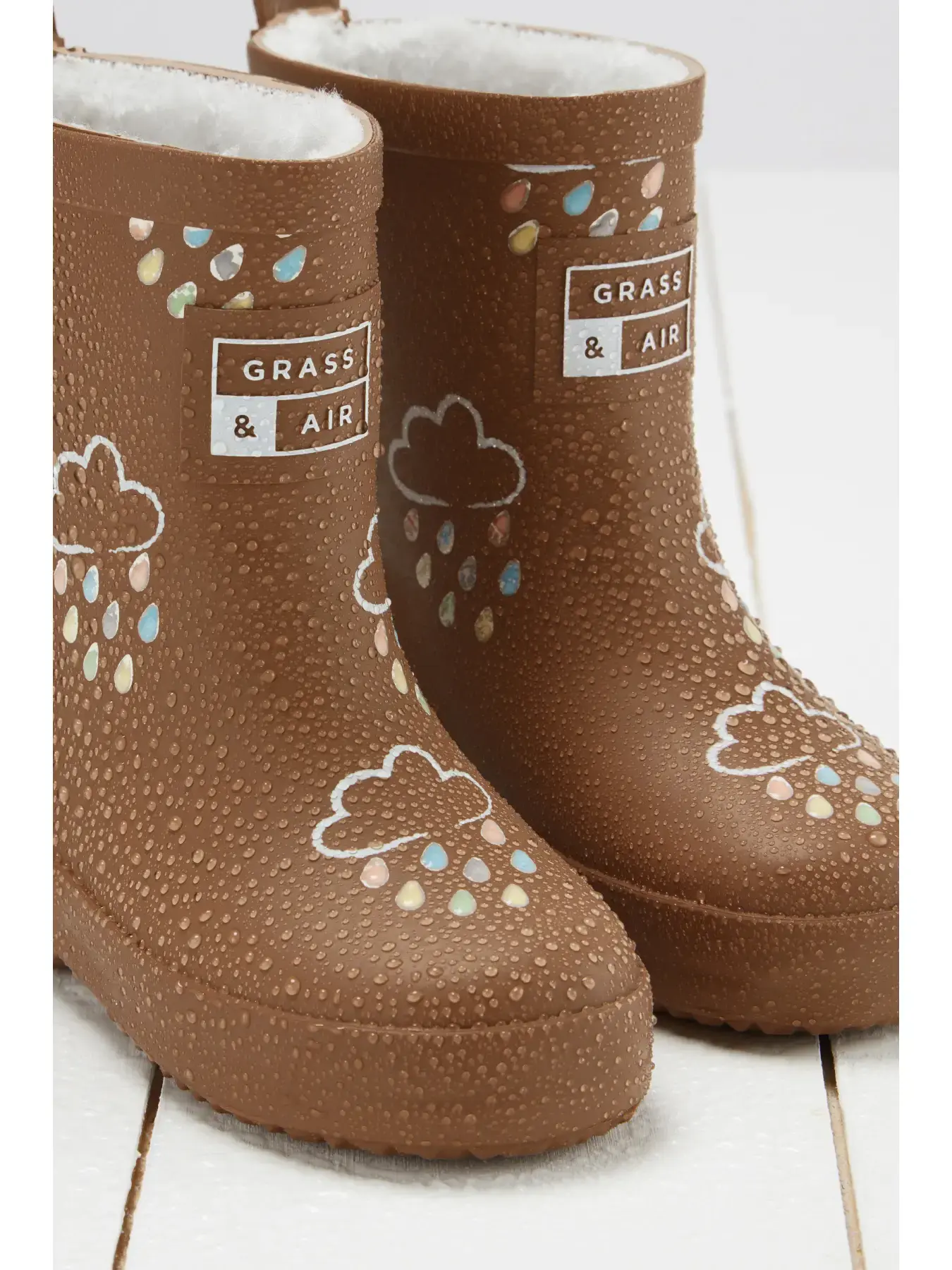 Toffee Brown Colour Changing Kids Boots