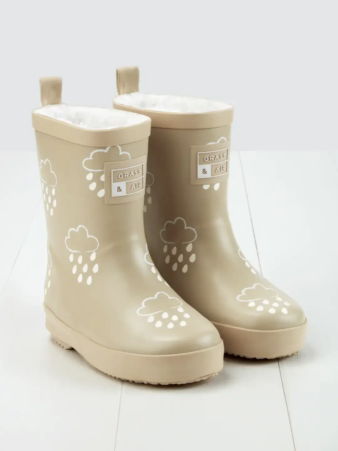 Stone Colour-Changing Kids Winter Wellies