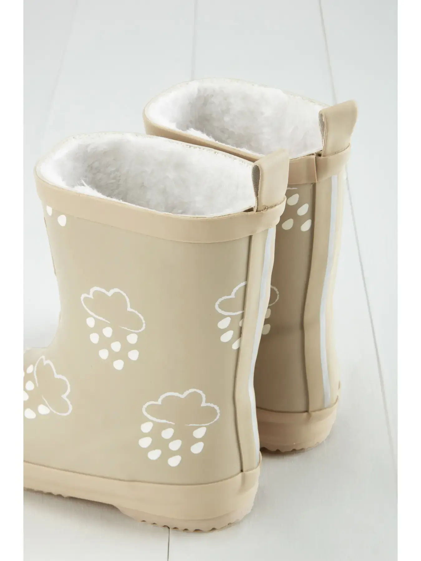 Stone Colour-Changing Kids Winter Wellies