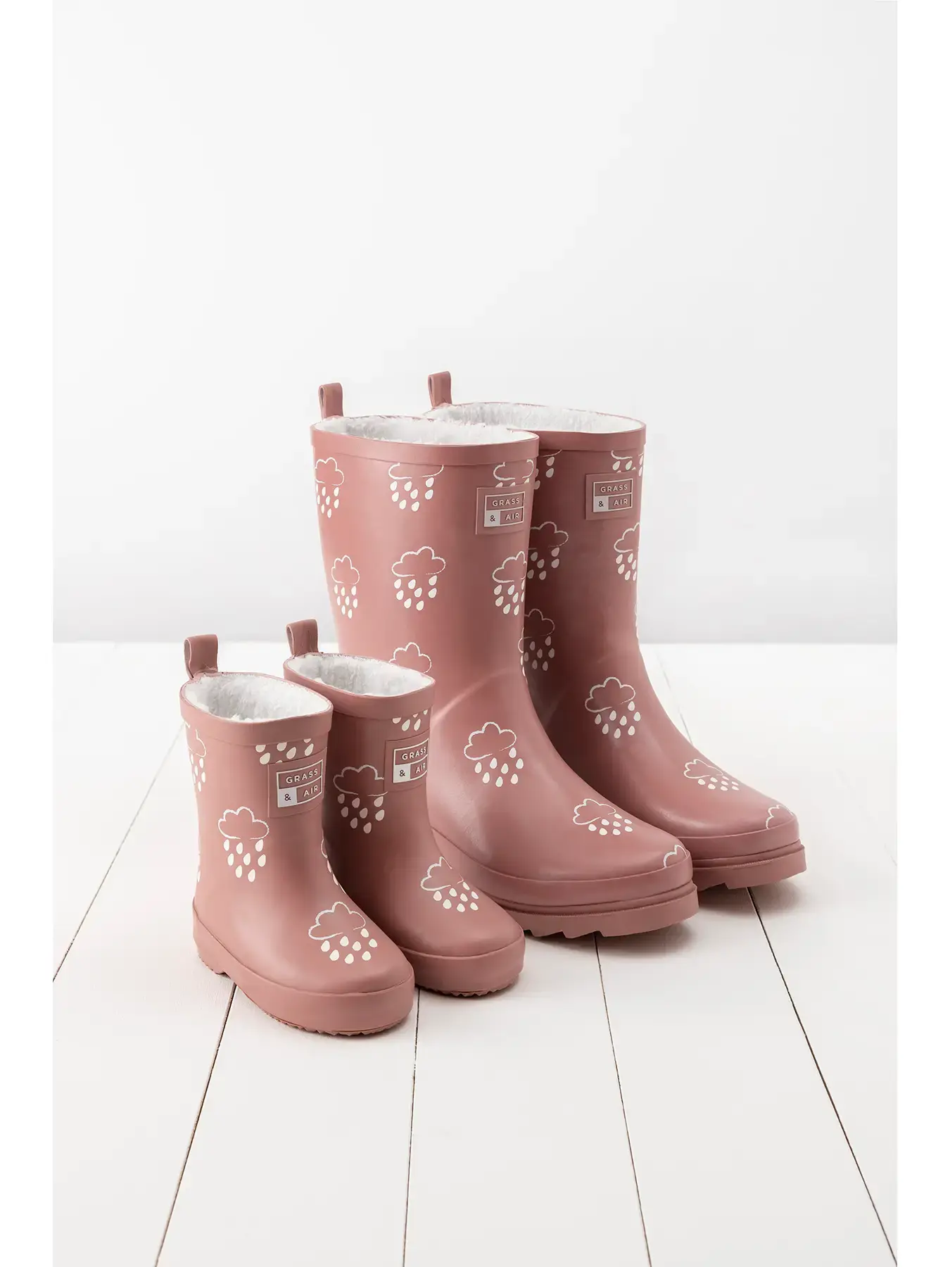 Rose Adult Colour-Changing Winter Wellies