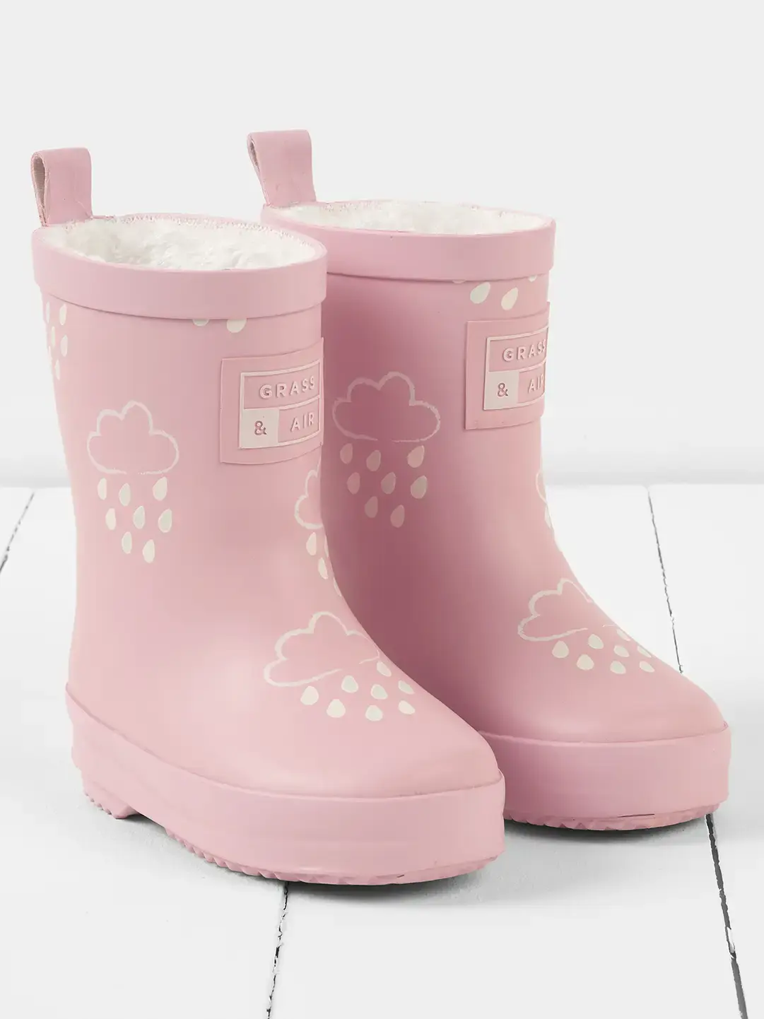 Baby Pink Colour-Changing Kids Wellies