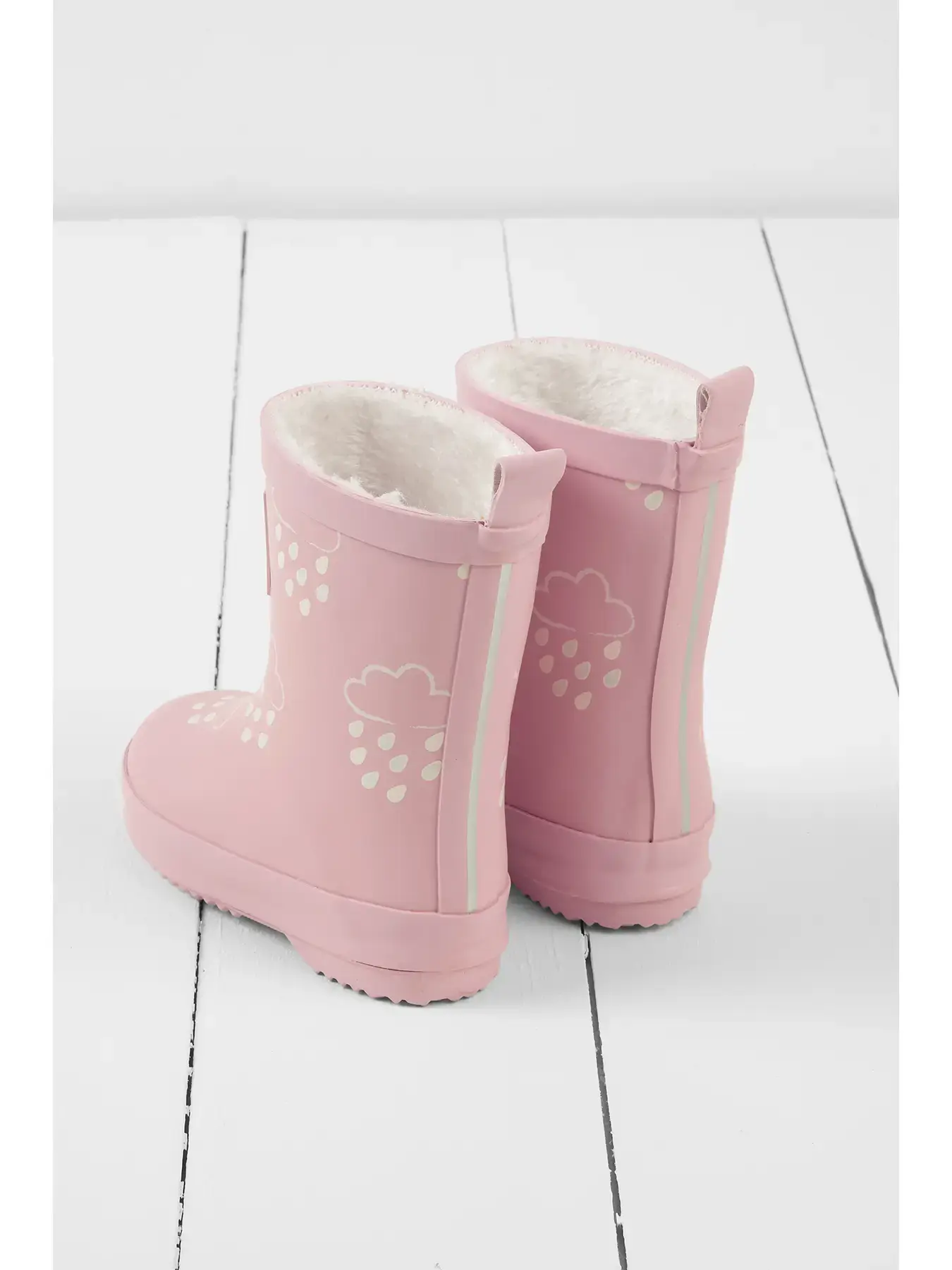 Baby Pink Colour-Changing Kids Wellies