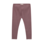 RIBBED LEGGING ROSE TAUPE