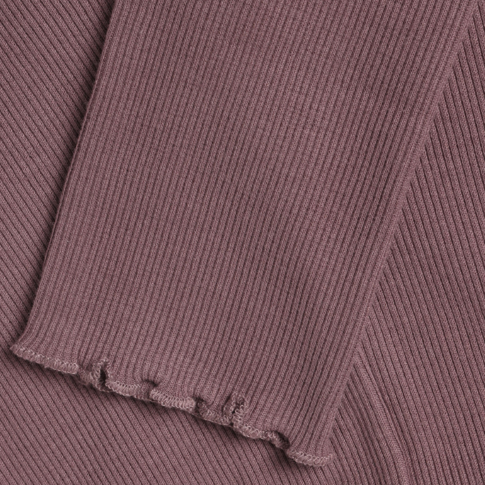 RIBBED LEGGING ROSE TAUPE
