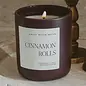 Cinnamon Rolls 15 oz Soy Candle Matte Jar - Fall Decor