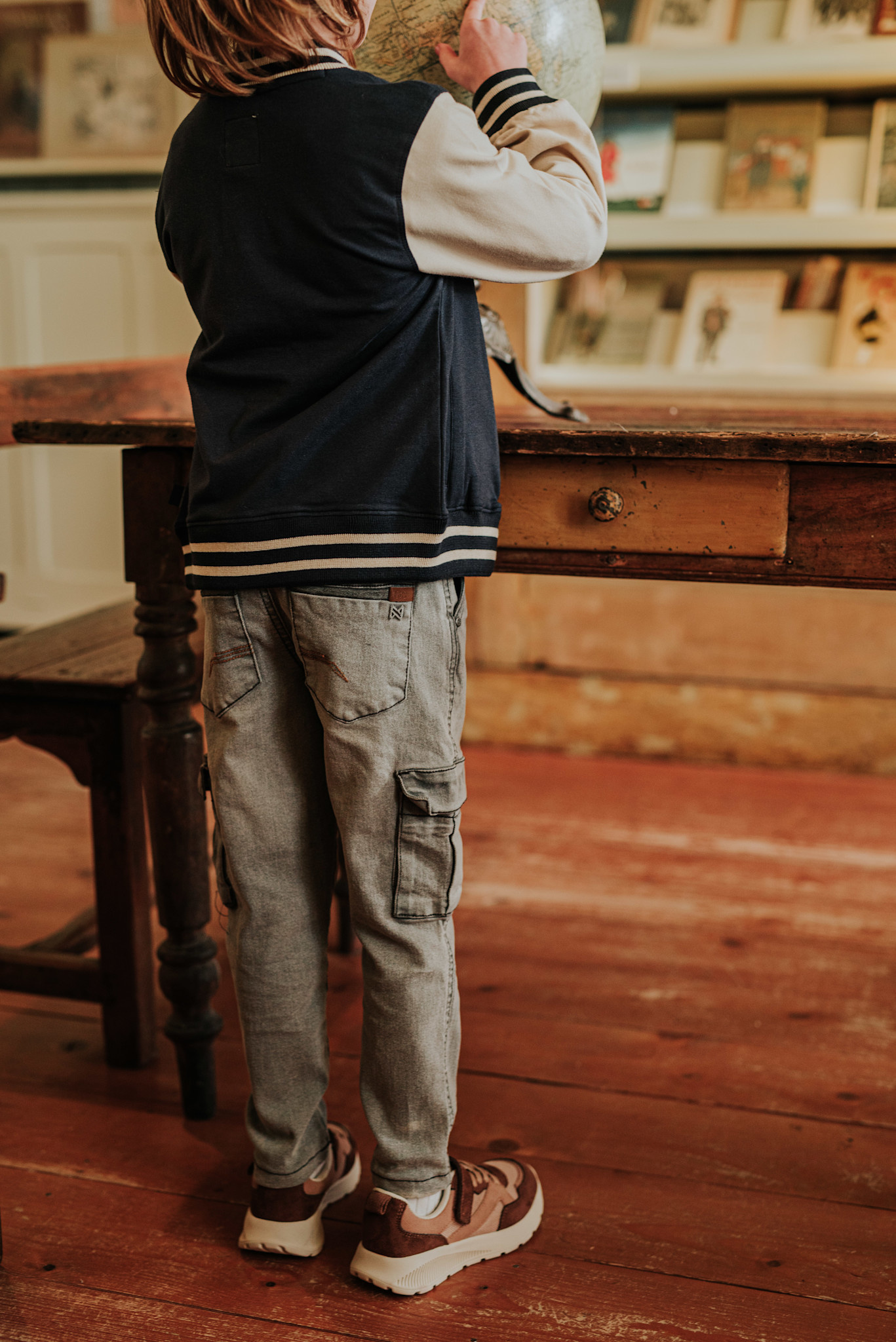 Jeans Loose Fit Mid Grey