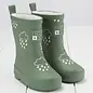 Khaki Green Colour-Changing Kids Wellies