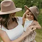 Bordeaux Flat Brim Child Mocha