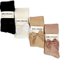 Collette Ribbed Satin Bow Tights