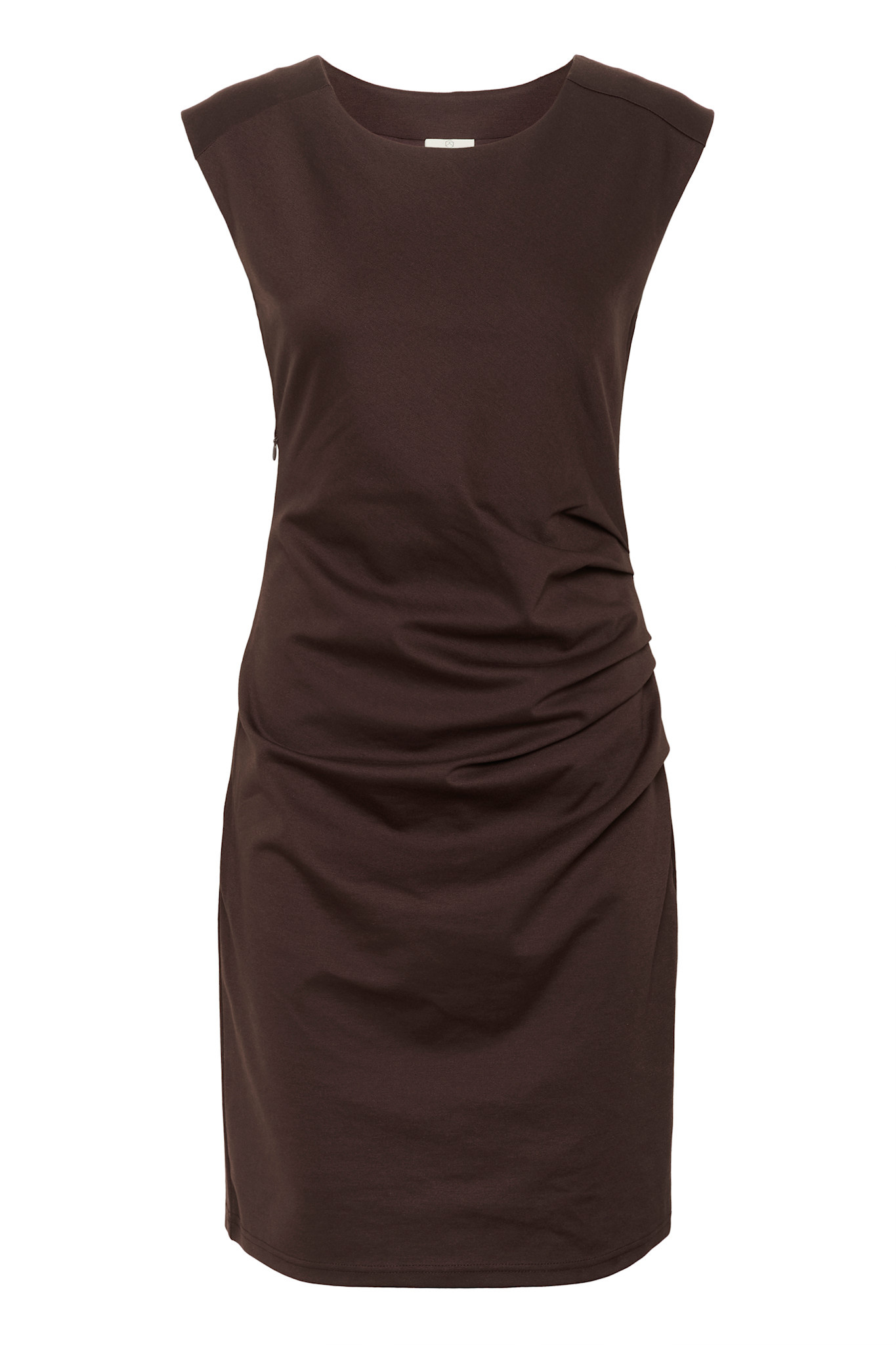 KAindia Round-Neck Dress Fudge