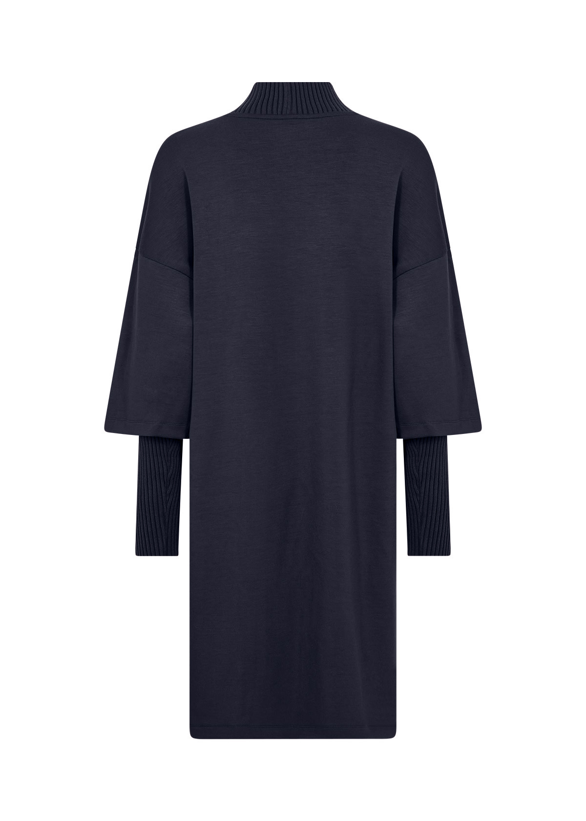 Double Sleeve Dress (Purple/Black)