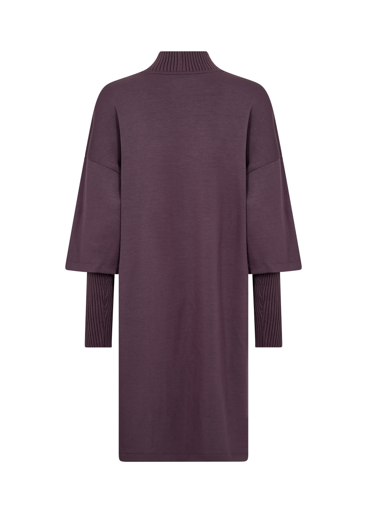 Double Sleeve Dress (Purple/Black)