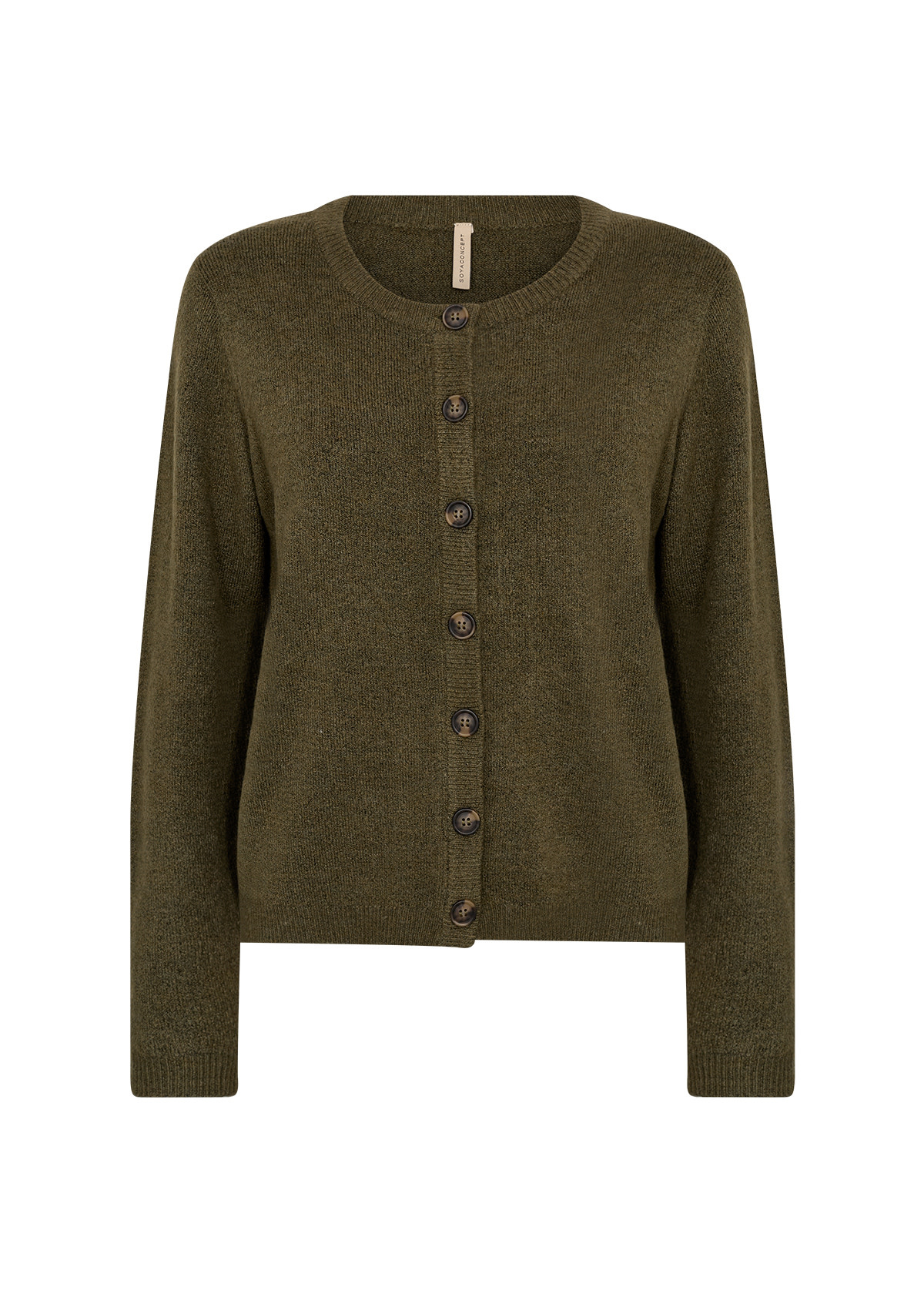 Dark Olive Green Cardigan