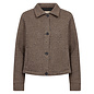 Chocolate Plum Combi Jacket